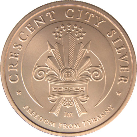 1oz Kupfer #81 USA Bankster Justice