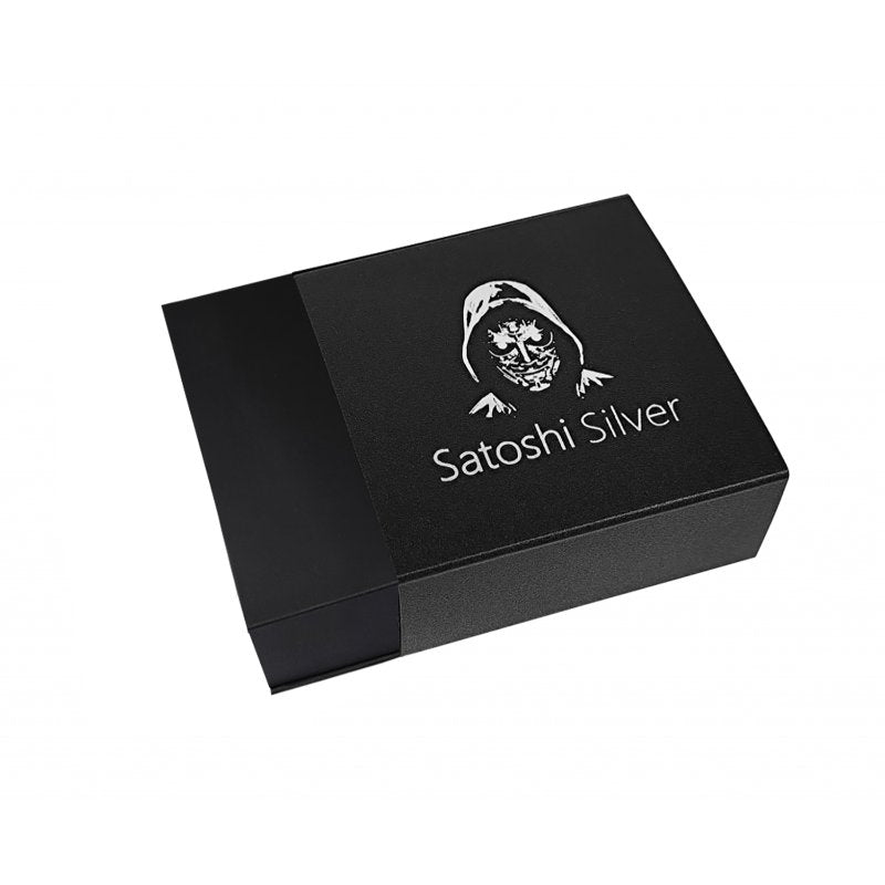 Satoshi Silver - #8 Humpback Bitcoin Gold + Weißes Platin + Schwarzes Ruthenium