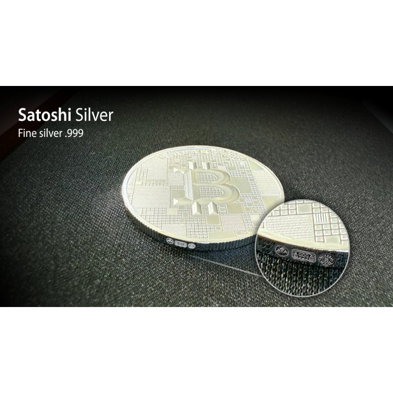 Satoshi Silver - #1 Shrimp Bitcoin Silber in ApoPAXX