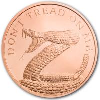 1oz Kupfer #71 Schlange "Don't tread on me" - Edelmetalle Koitz GnbR