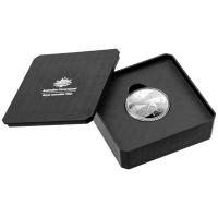 Alt-Text (für Bilder): Australien 2025 Silber Känguru Bush Capital 1 oz Polierte Platte RAM