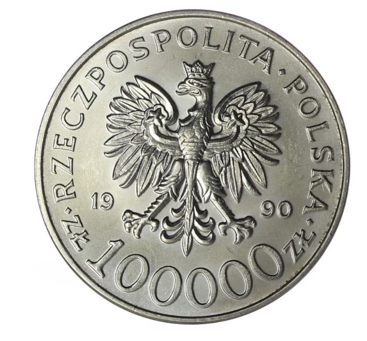 Polen - 100000 PLN Solidarnosć 1990