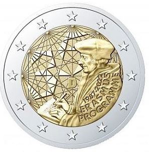 Deutschland 2 Euro 2022 Erasmus Programm