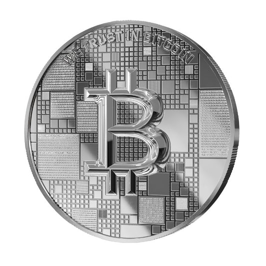 Satoshi Silver - #1 Shrimp Bitcoin Silber im Holz Etui