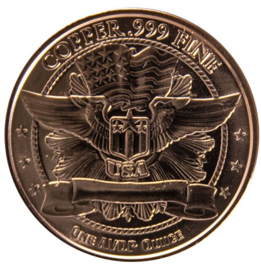 1oz Kupfer #10 USA Capped Bust - Edelmetalle Koitz GnbR