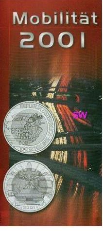 Österreich - Folder 2001 Mobilität - Edelmetalle Koitz GnbR