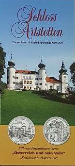 Österreich - Folder 2004 Artstetten 10€ - Edelmetalle Koitz GnbR