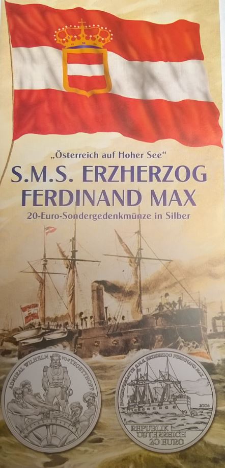 Österreich - Folder 2004 Erzherzog Ferdinand 2004 - Edelmetalle Koitz GnbR