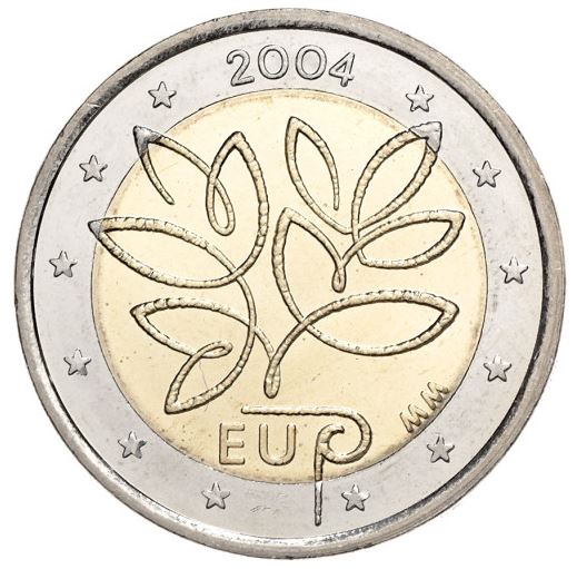 Finnland 2€ 2004 - EU Erweiterung - Edelmetalle Koitz GnbR