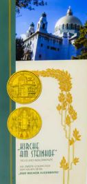 Österreich - Folder 2005 Kirche am Steinhof 100€ - Edelmetalle Koitz GnbR