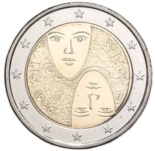 Finnland 2€ 2006 - 100 Jahre Wahlrecht