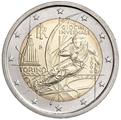 Italien 2€ 2006 - Olympia Turin