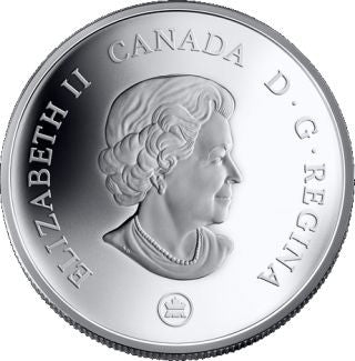 Kanada 30 Dollars 2007 Niagarafälle Panoramablick Silber PP Hologramm