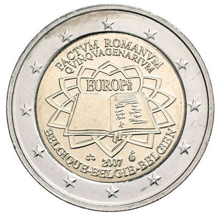 Belgien 2€ 2007 - Römische Verträge