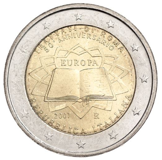 Italien 2€ 2007 - Römische Verträge