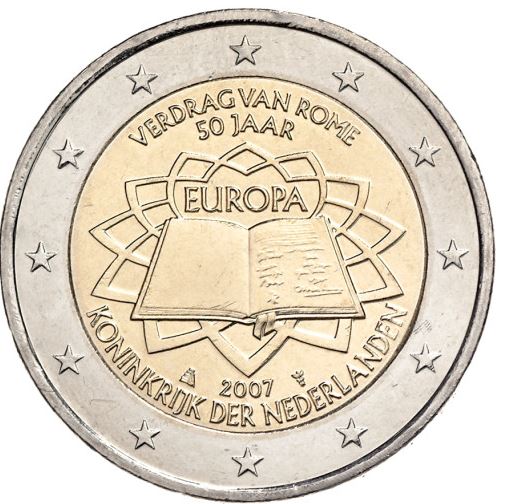 Niederlande 2€ 2007 - Römische Verträge