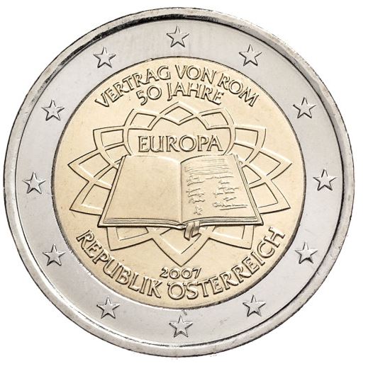 Österreich 2€ 2007 - Römische Verträge