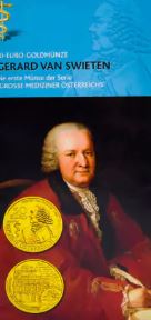 Österreich - Folder 2007 Gerard van Swieten 50€ - Edelmetalle Koitz GnbR