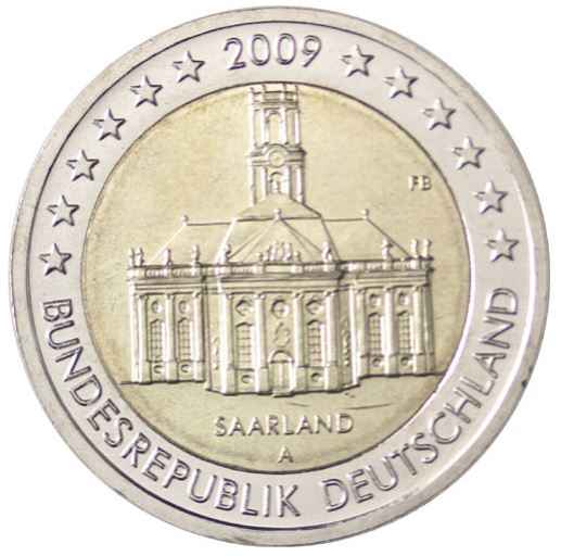Deutschland 2€ 2009 - Saarland J