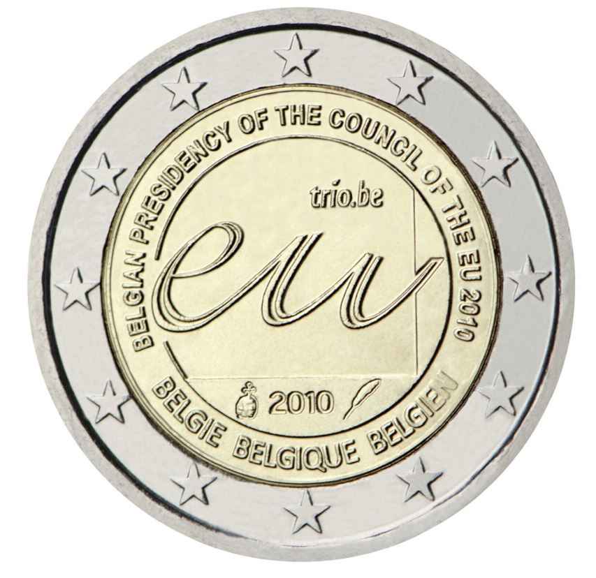 Belgien 2€ 2010 - EU Ratspräsidentschaft