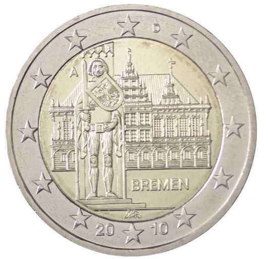 Deutschland 2€ 2010 - Bremen J