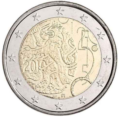 Finnland 2€ 2010 - 150 Jahre Währung