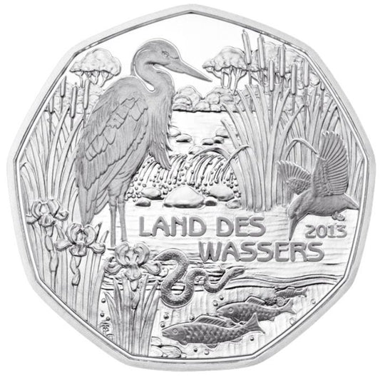 5 Euro Silber 2013 Land des Wassers