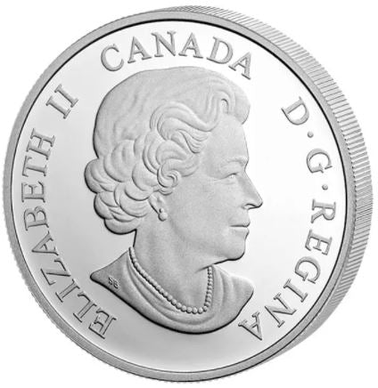 Silbermünze 20 Dollar 2013 – Kanada Biber, 1 oz, Proof, in Etui mit Zertifikat