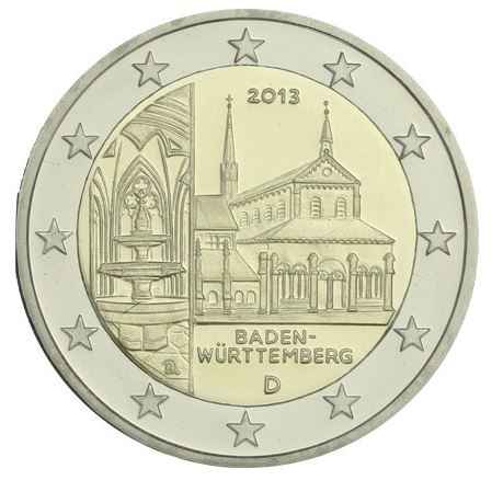 Deutschland 2€ 2013 - Kloster Maulbronn F
