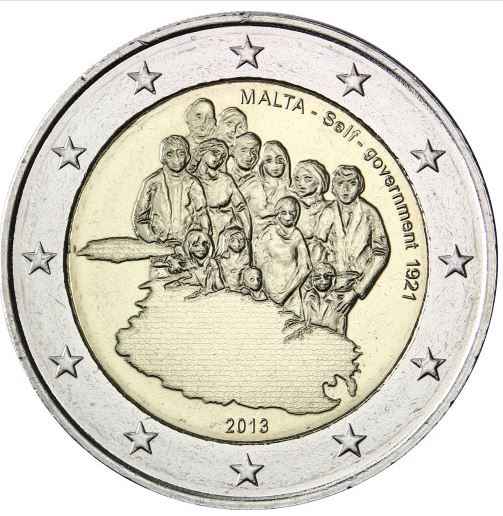 Malta 2€ 2013 - Selbstverwaltung