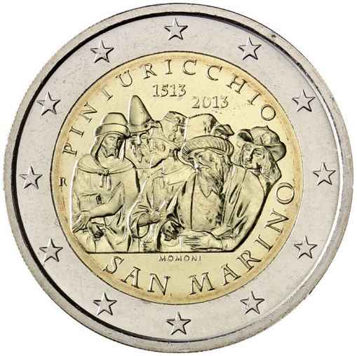 San Marino 2€ 2013 - Pinturicchio