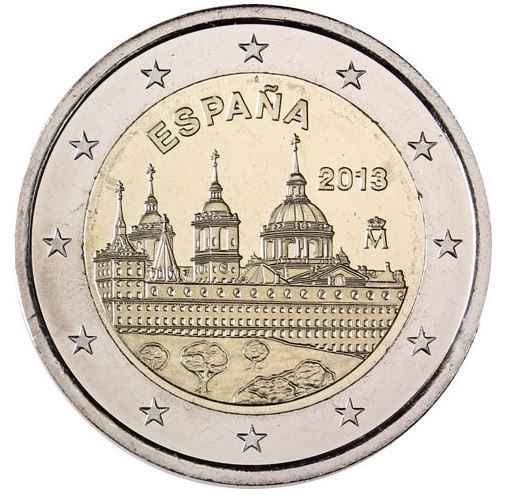 Spanien 2€ 2013 - El Escorial