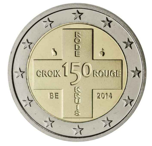 Belgien 2€ 2014 - Rotes Kreuz