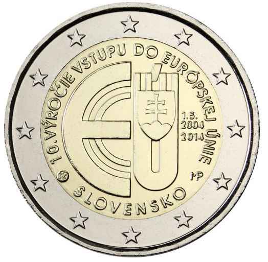 Slowakei 2 € 2014 - EU Beitritt