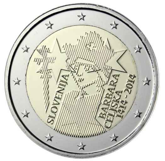 Slowenien 2€ 2014 - Barbara Celjska