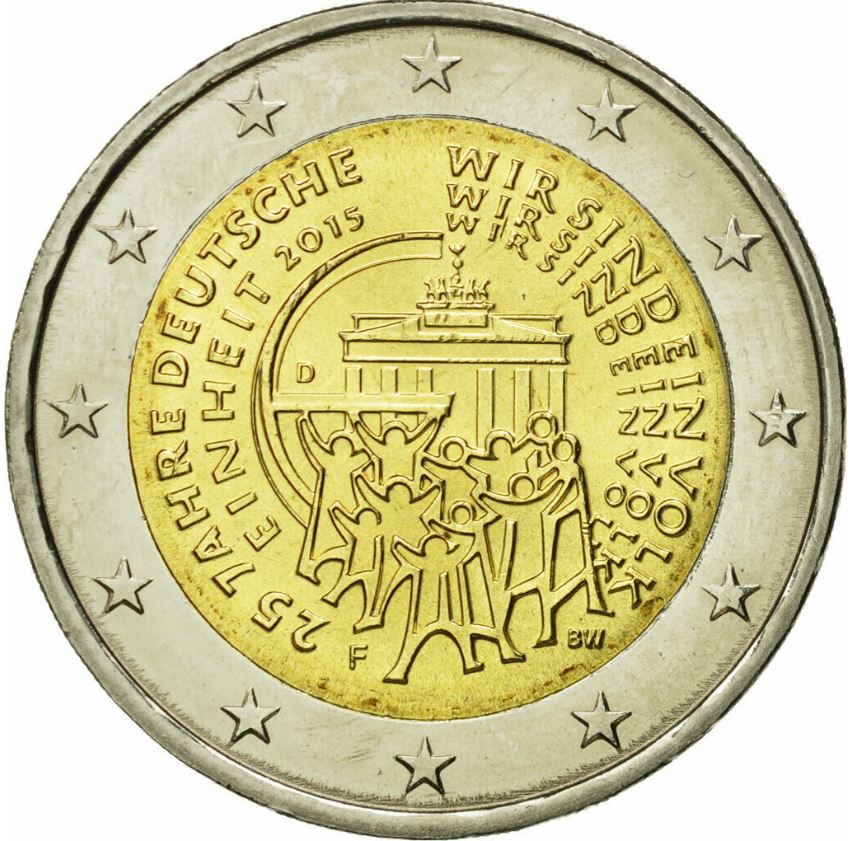 Deutschland 2€ 2015 - 25 Jahre deutsche Einheit D