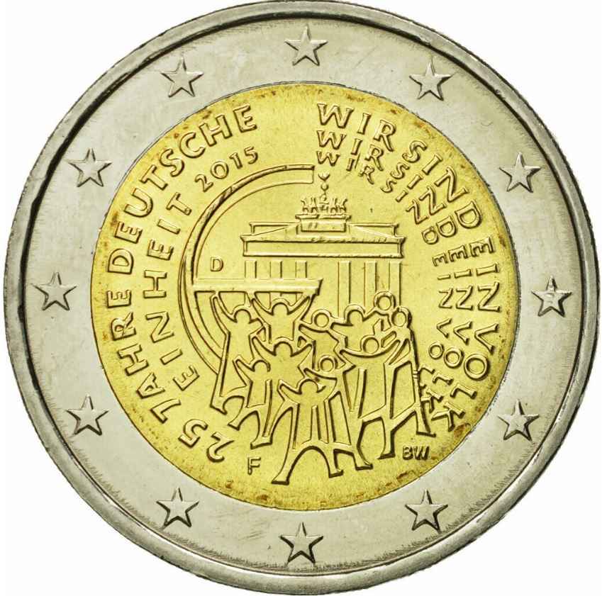 Deutschland 2€ 2015 - 25 Jahre deutsche Einheit G