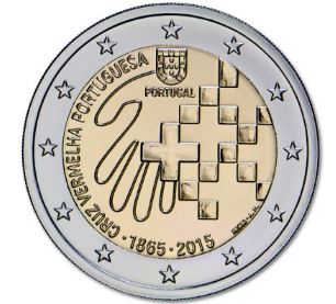 Portugal 2€ 2015 - Rotes Kreuz