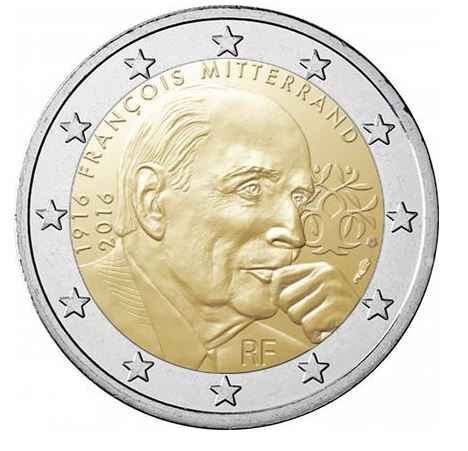 Frankreich 2€ 2016 - Mitterrand