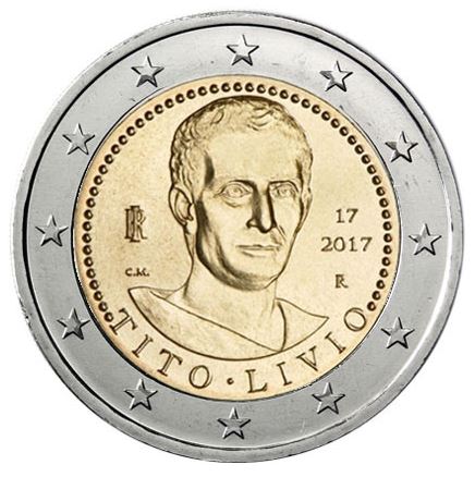 Italien 2€ 2017 - Todestag von Titus Livius - Edelmetalle Koitz GnbR