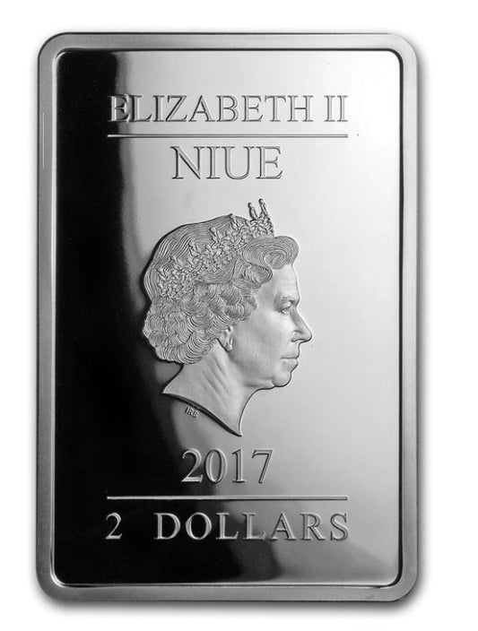 Niue - Poster Collection Flowers and Trees 2017 - Edelmetalle Koitz GnbR