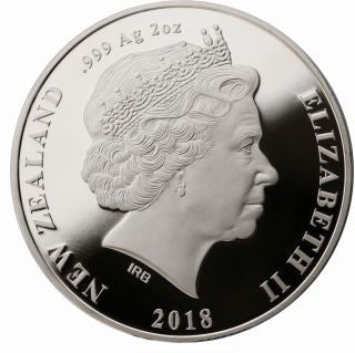 Neuseeland Waffenstillstand 1918 2018 1 oz Silber PP farbig