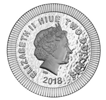 Niue - Athenische Eule 2018 - Edelmetalle Koitz GnbR