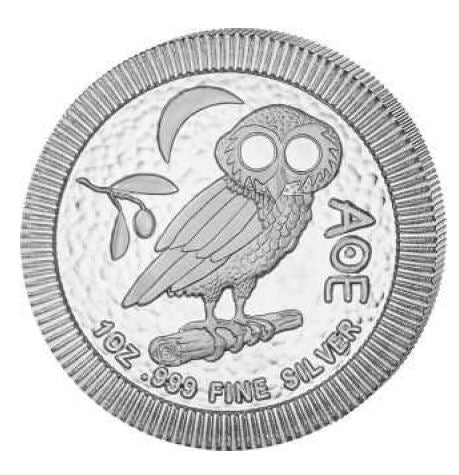 Niue - Athenische Eule 2022 - Edelmetalle Koitz GnbR