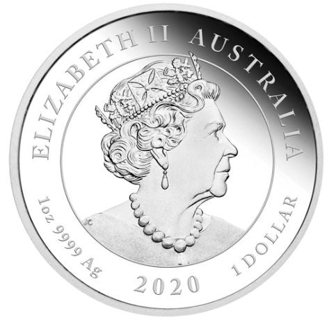 Australien - Double Dragon 2020 Proof - Edelmetalle Koitz GnbR