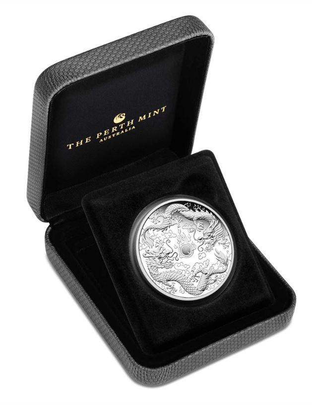 Australien - Double Dragon 2020 Proof - Edelmetalle Koitz GnbR