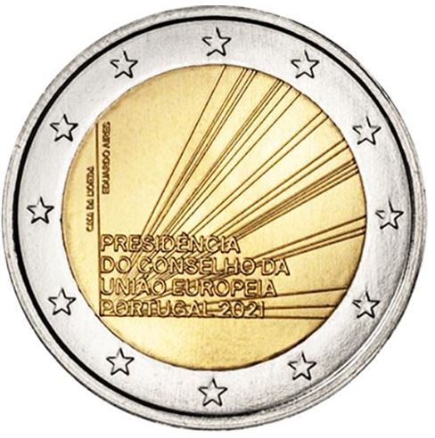 Portugal 2€ 2021 - EU Präsidentschaft