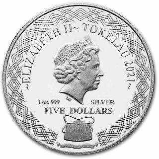Tokelau Rocky Mountains Sperlingskauz 2021 1 oz Silber