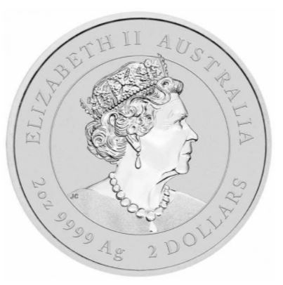 Australien - Lunar III Ochse 2oz 2021 - Edelmetalle Koitz GnbR