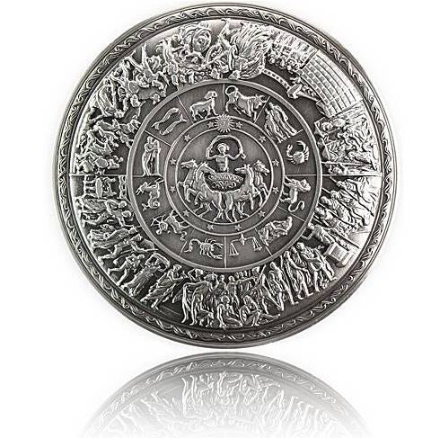 Südkorea - 2oz Schild Achilles 2021 - Edelmetalle Koitz GnbR